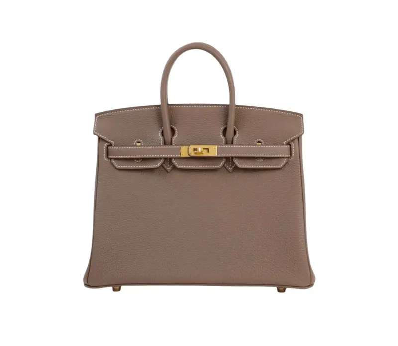 Hermès Birkin 25 Etoupe Togo Gold Hardware
